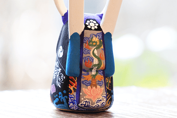 舞川鹿子躍　人形　伝統芸能
